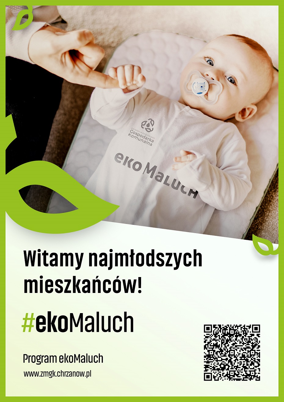 EkoMaluch - plakat - kod qr - pozostała treść w artykule